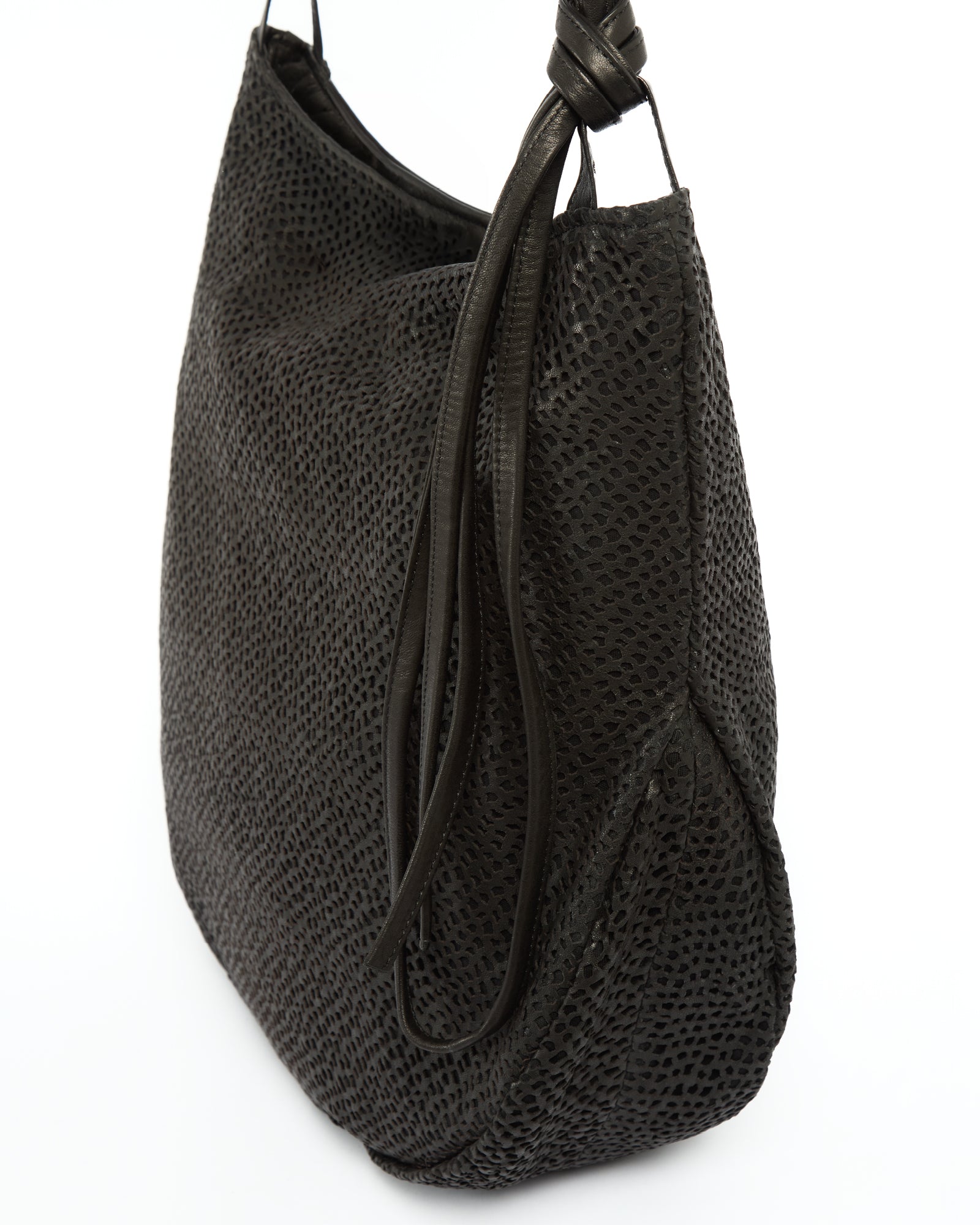 _MALLONI Borsa a spalla NERO