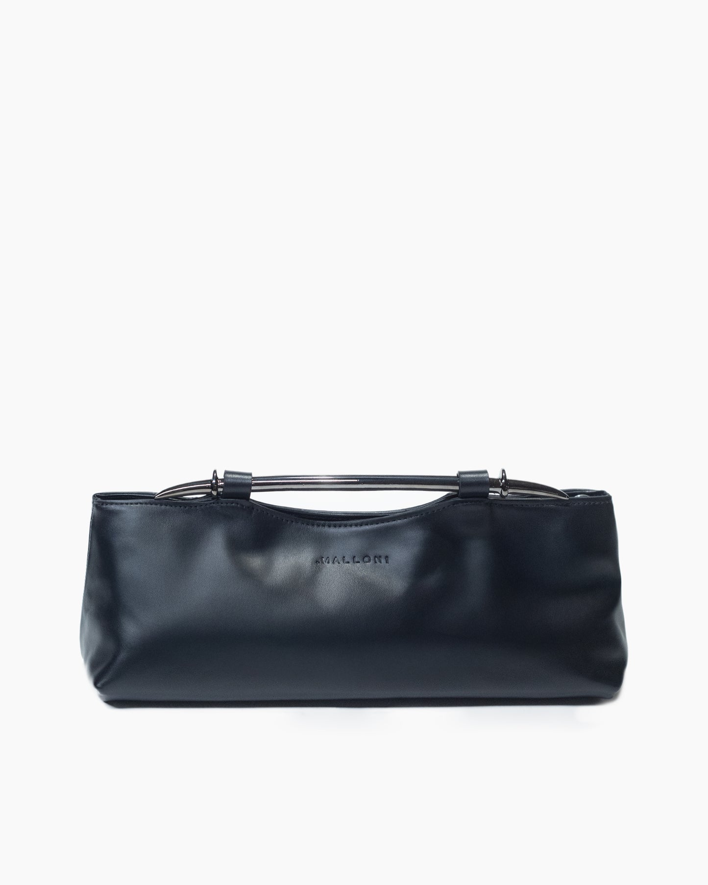 _MALLONI Borsa in pelle NERO