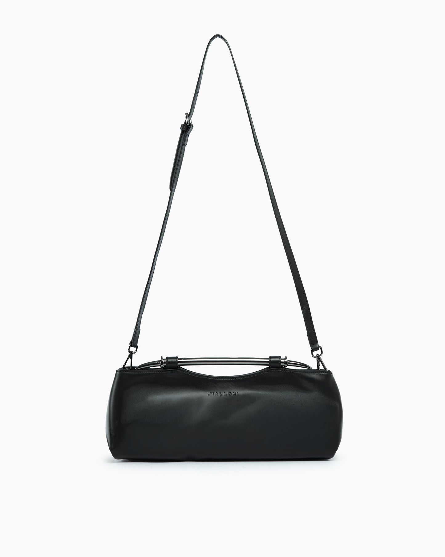 _MALLONI Borsa in pelle NERO