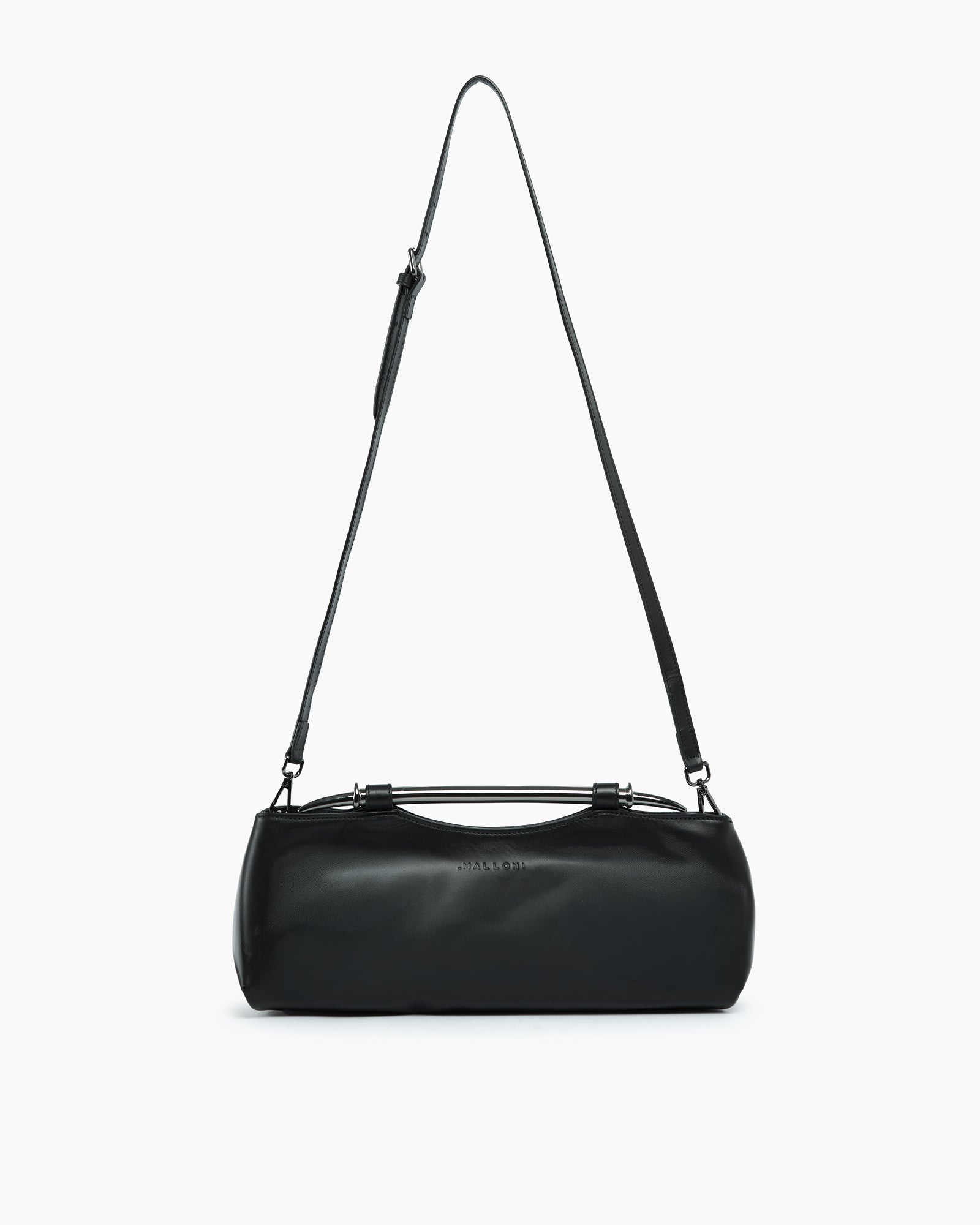 _MALLONI Borsa in pelle NERO