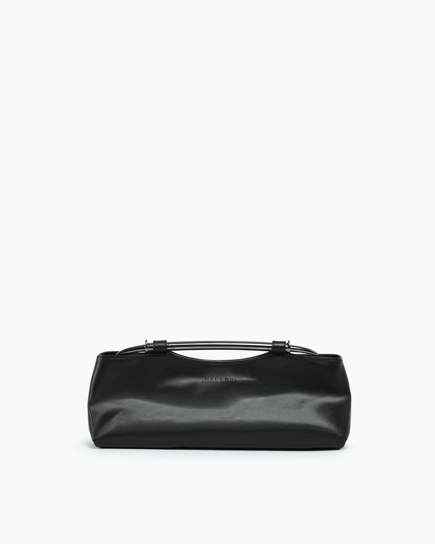 _MALLONI Borsa in pelle NERO