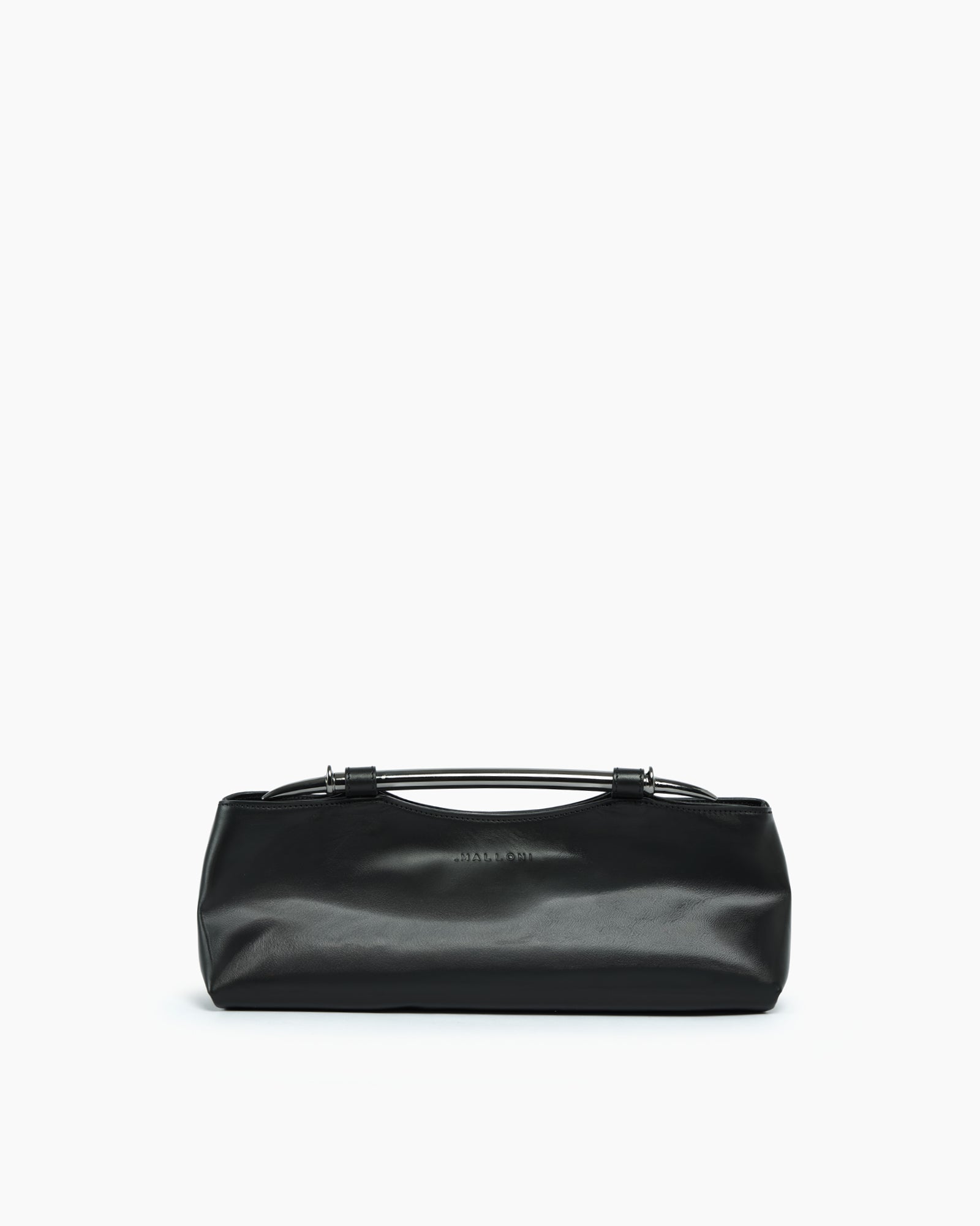 _MALLONI Borsa in pelle NERO