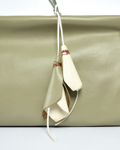 _MALLONI Borsa a spalla VERDE