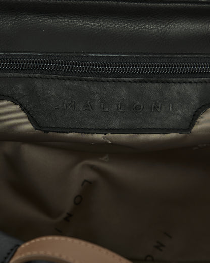 _MALLONI Borsa a spalla NERO