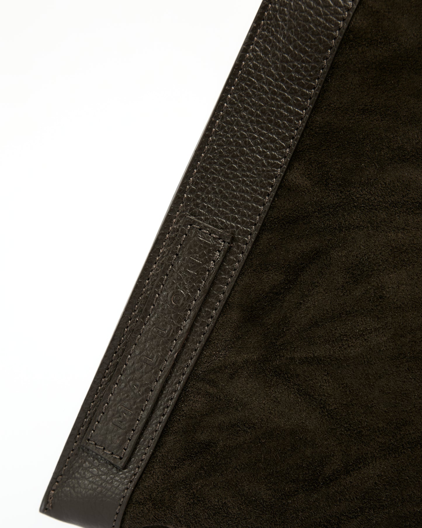 _MALLONI Borsa hobo MARRONE