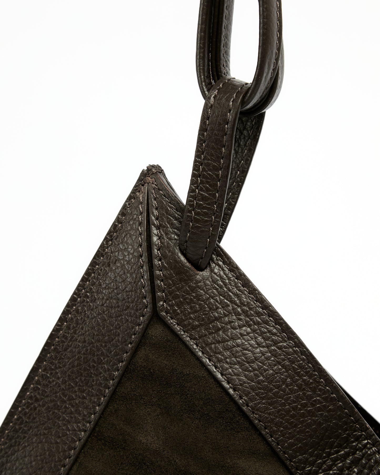 _MALLONI Borsa hobo MARRONE