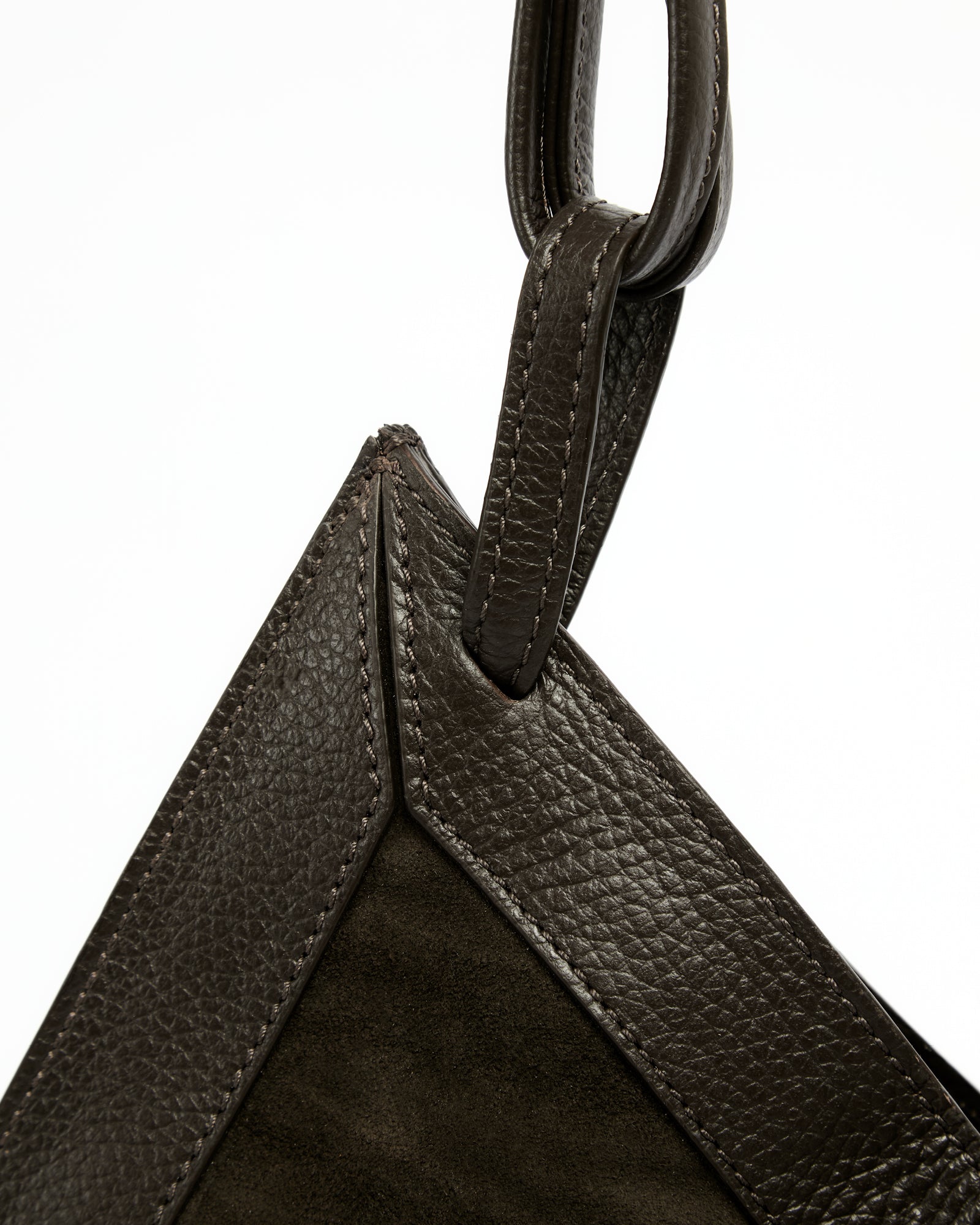 _MALLONI Borsa hobo MARRONE