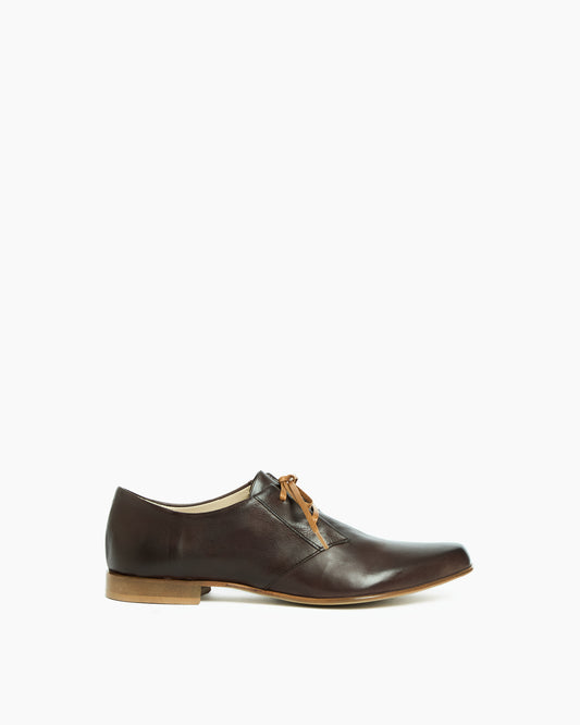 _MALLONI Scarpa stringata MARRONE