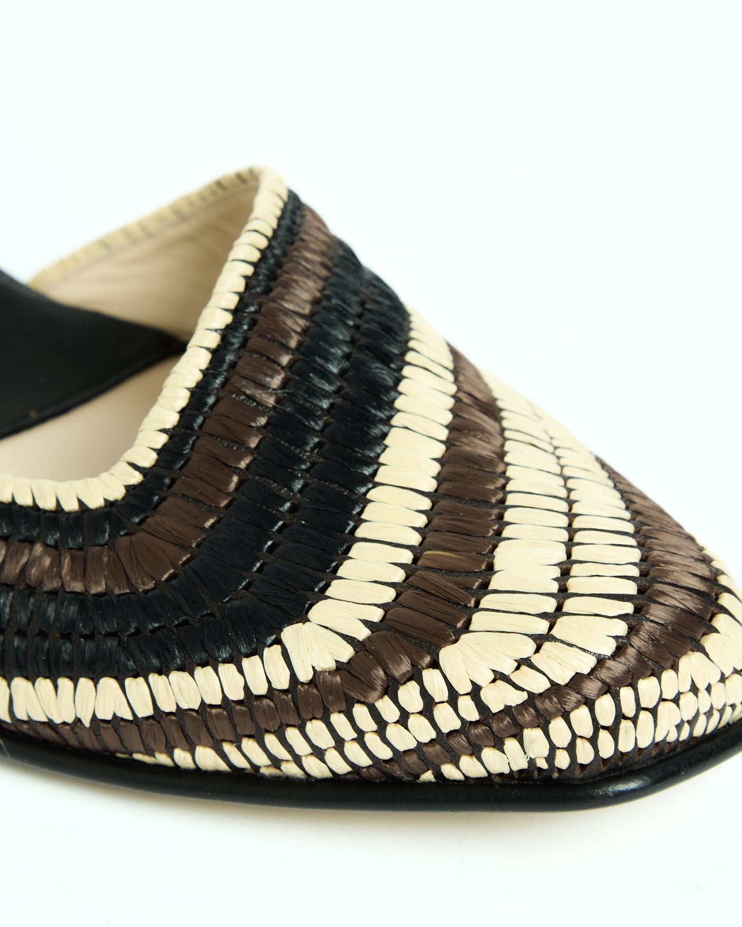 _MALLONI Scarpa con tomaia intrecciata NERO