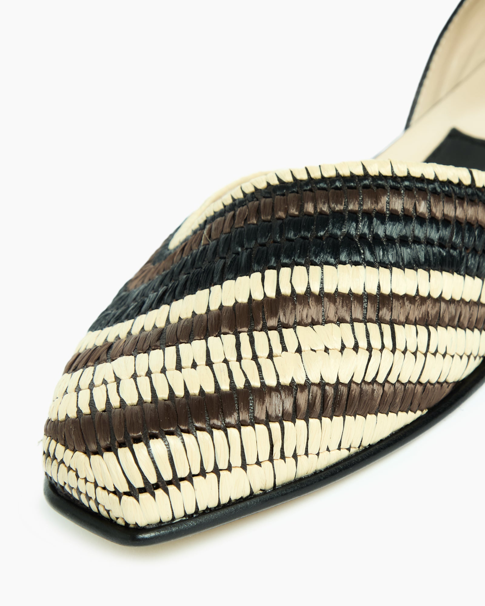 _MALLONI Scarpa con tomaia intrecciata NERO