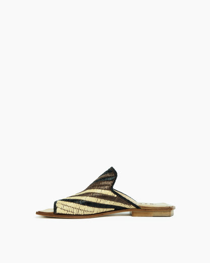_MALLONI Sandalo flat NERO