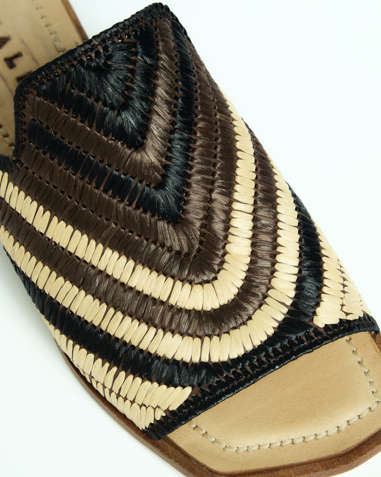 _MALLONI Sandalo flat NERO