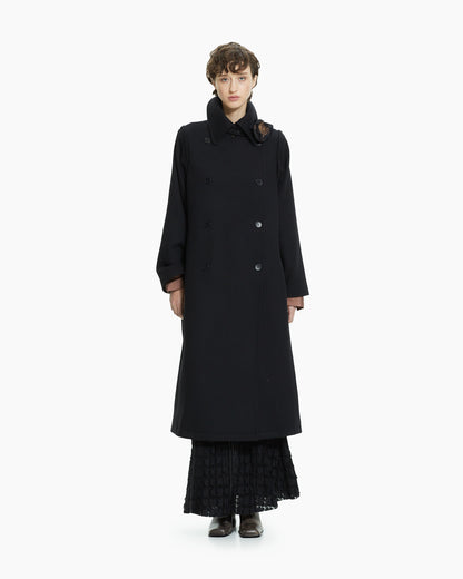 _MALLONI Cappotto strutturato  NERO