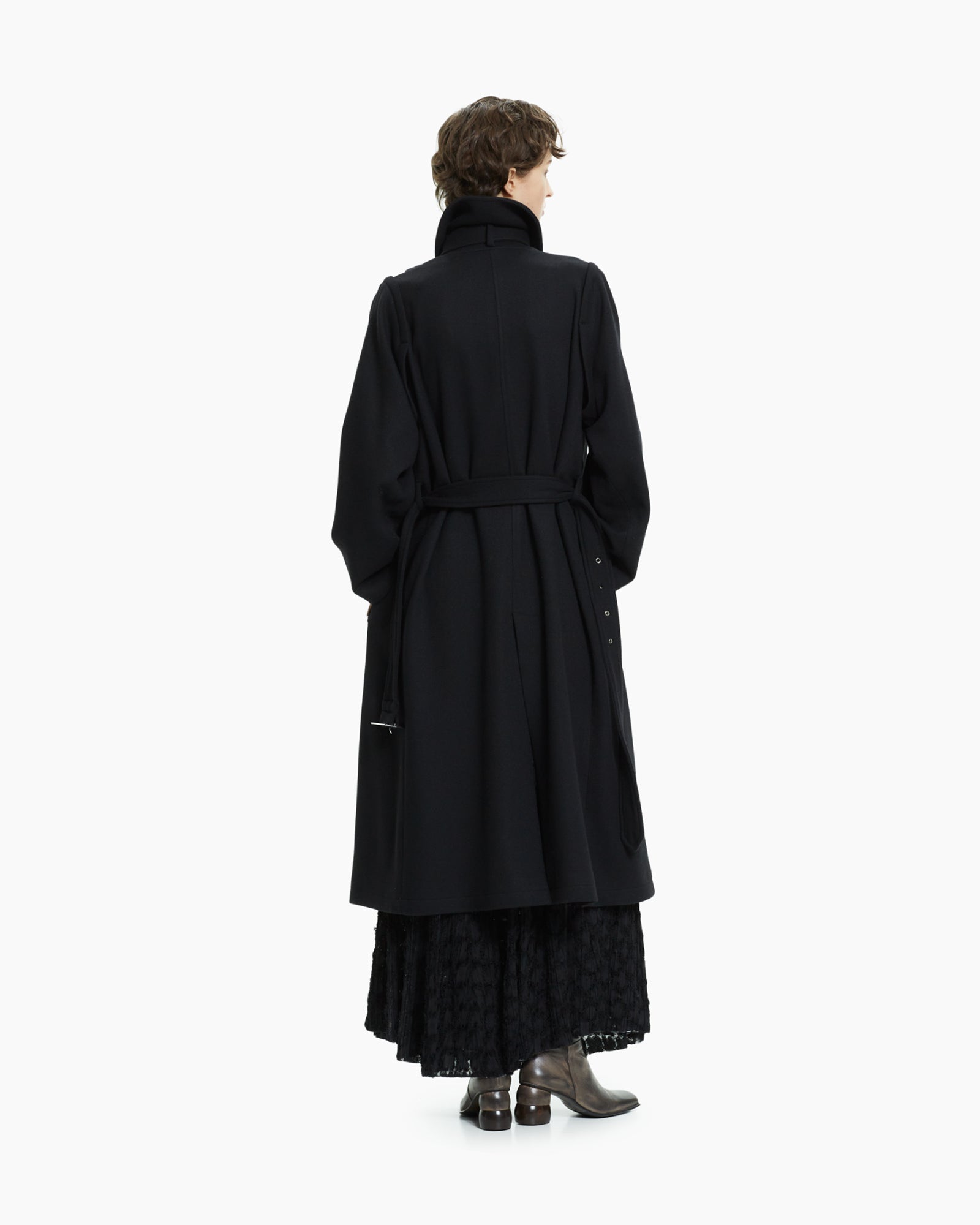 _MALLONI Cappotto strutturato  NERO