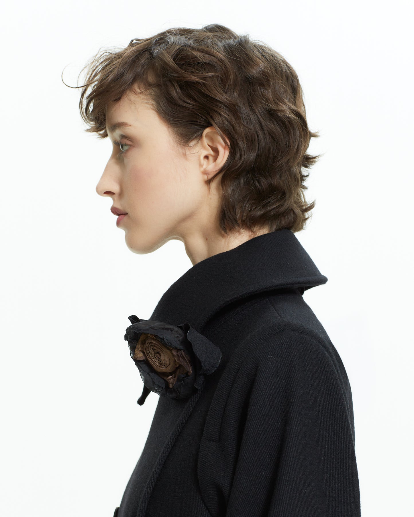 _MALLONI Cappotto strutturato  NERO
