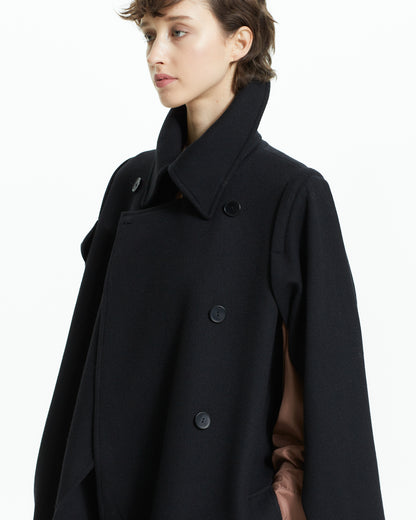 _MALLONI Cappotto strutturato  NERO