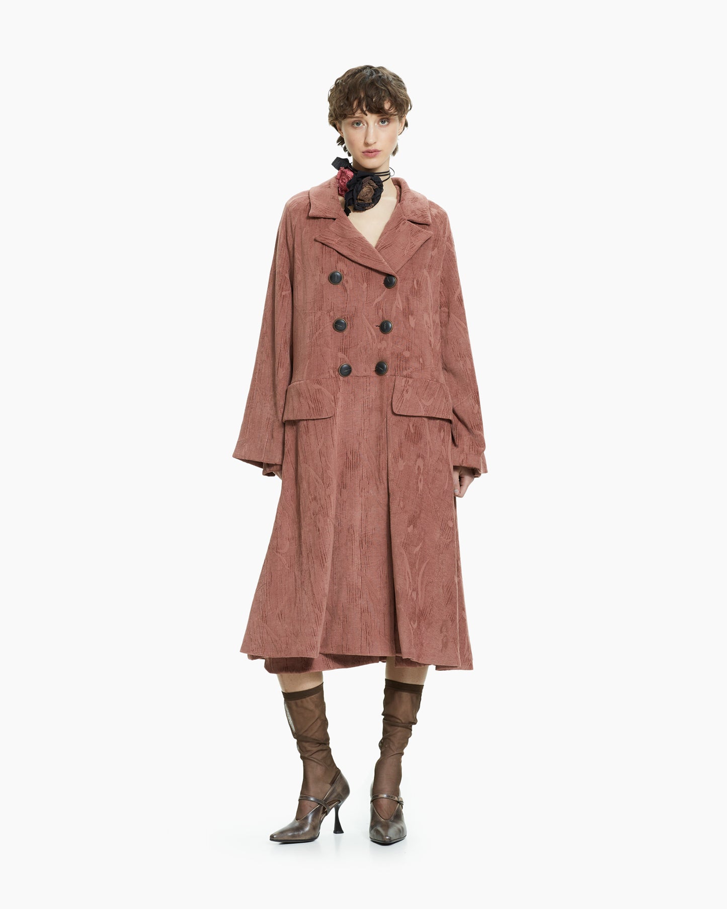 _MALLONI Cappotto jacquard