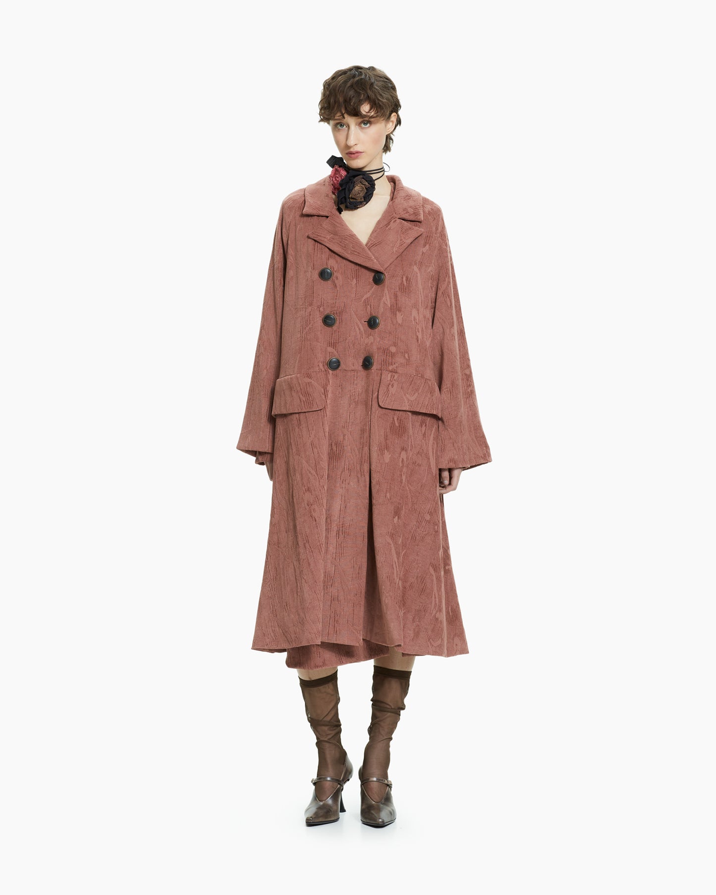 _MALLONI Cappotto jacquard