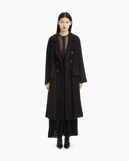_MALLONI Cappotto jacquard NERO