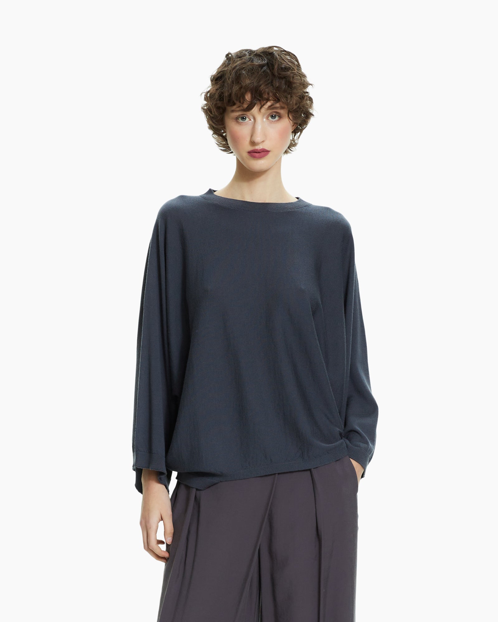 _MALLONI Maglia morbida GRIGIO
