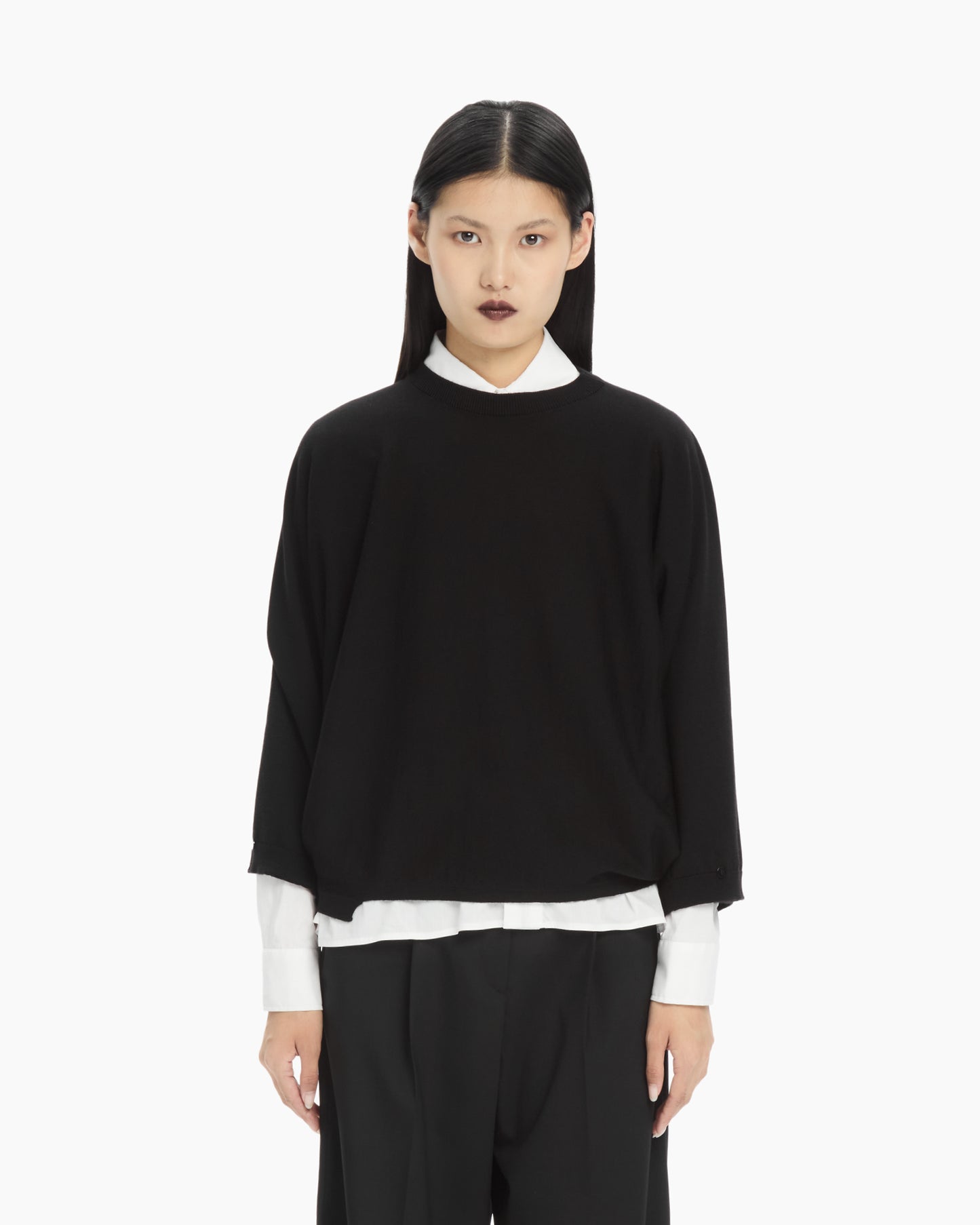 _MALLONI Maglia morbida NERO