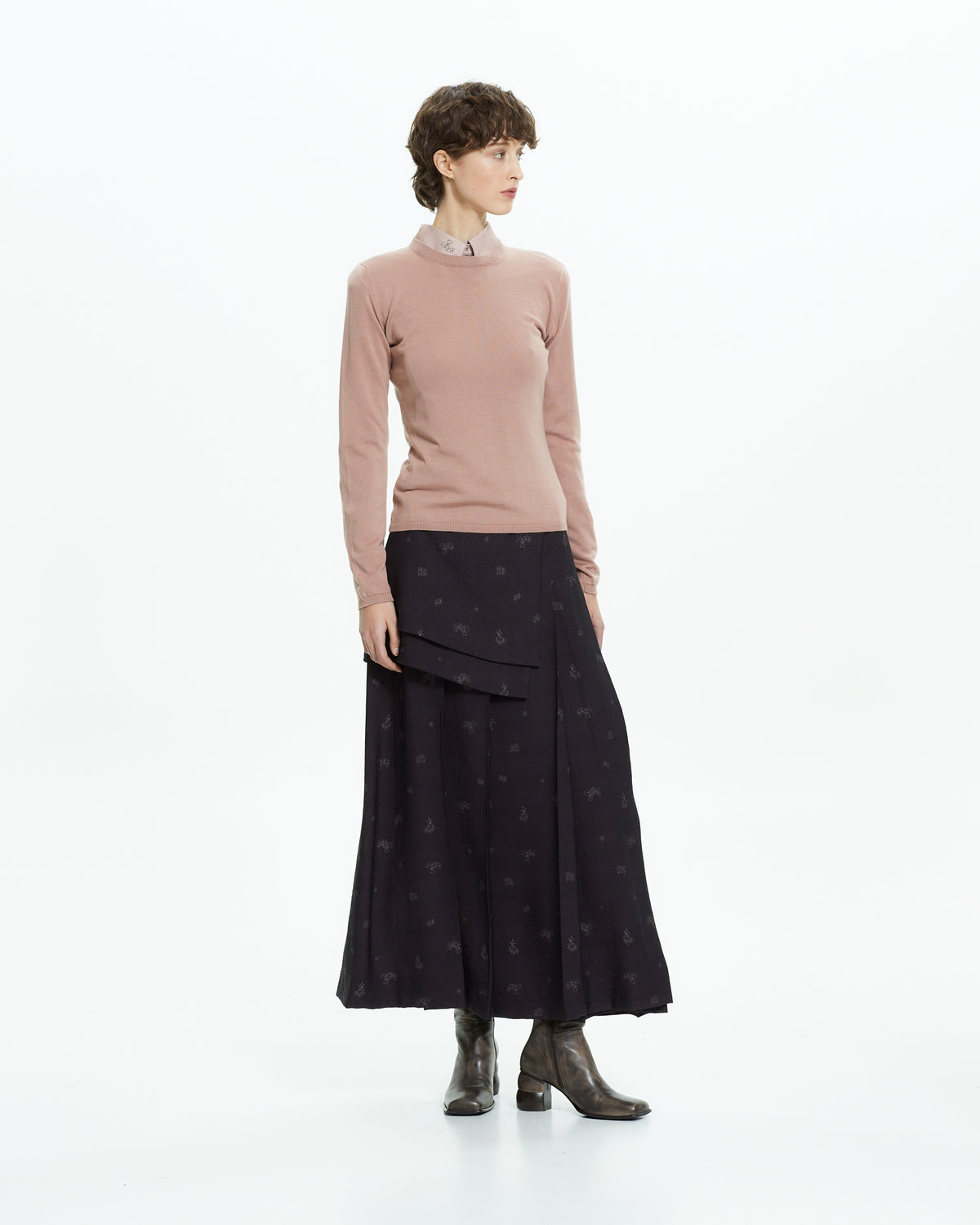 _MALLONI Maglia slim in filato 