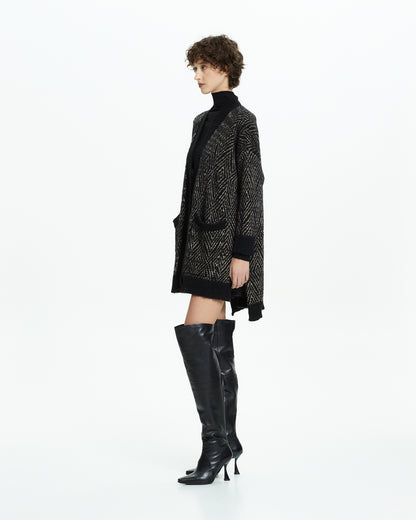 _MALLONI Cardigan in maglia NERO