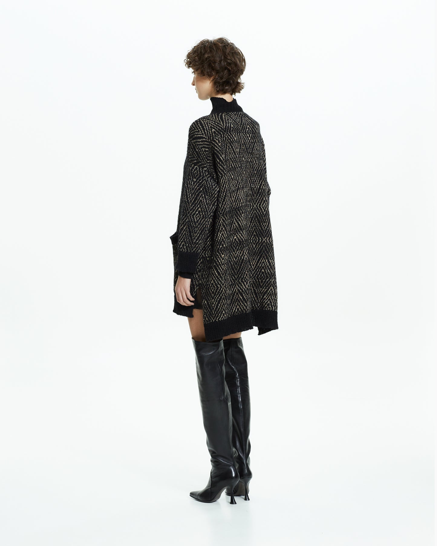 _MALLONI Cardigan in maglia NERO