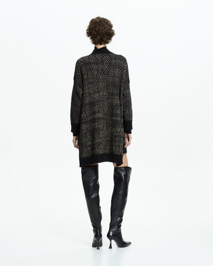 _MALLONI Cardigan in maglia NERO