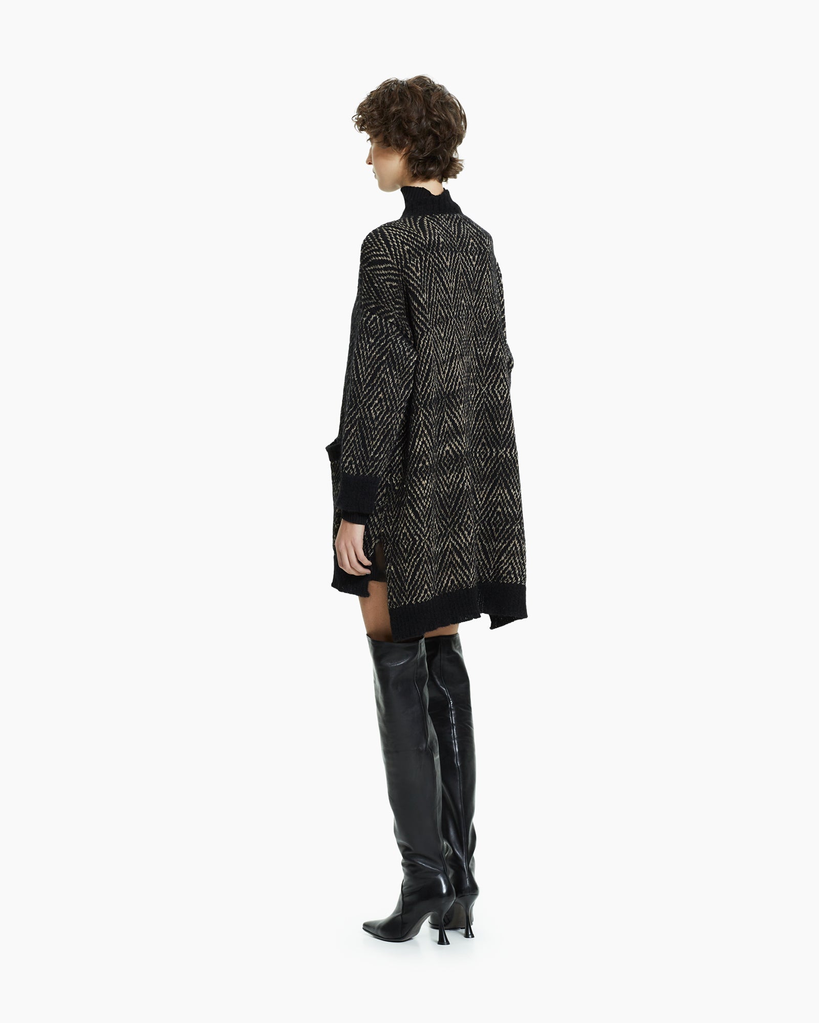 _MALLONI Cardigan in maglia NERO
