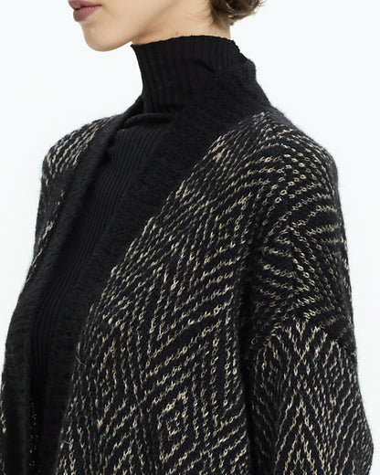 _MALLONI Cardigan in maglia NERO