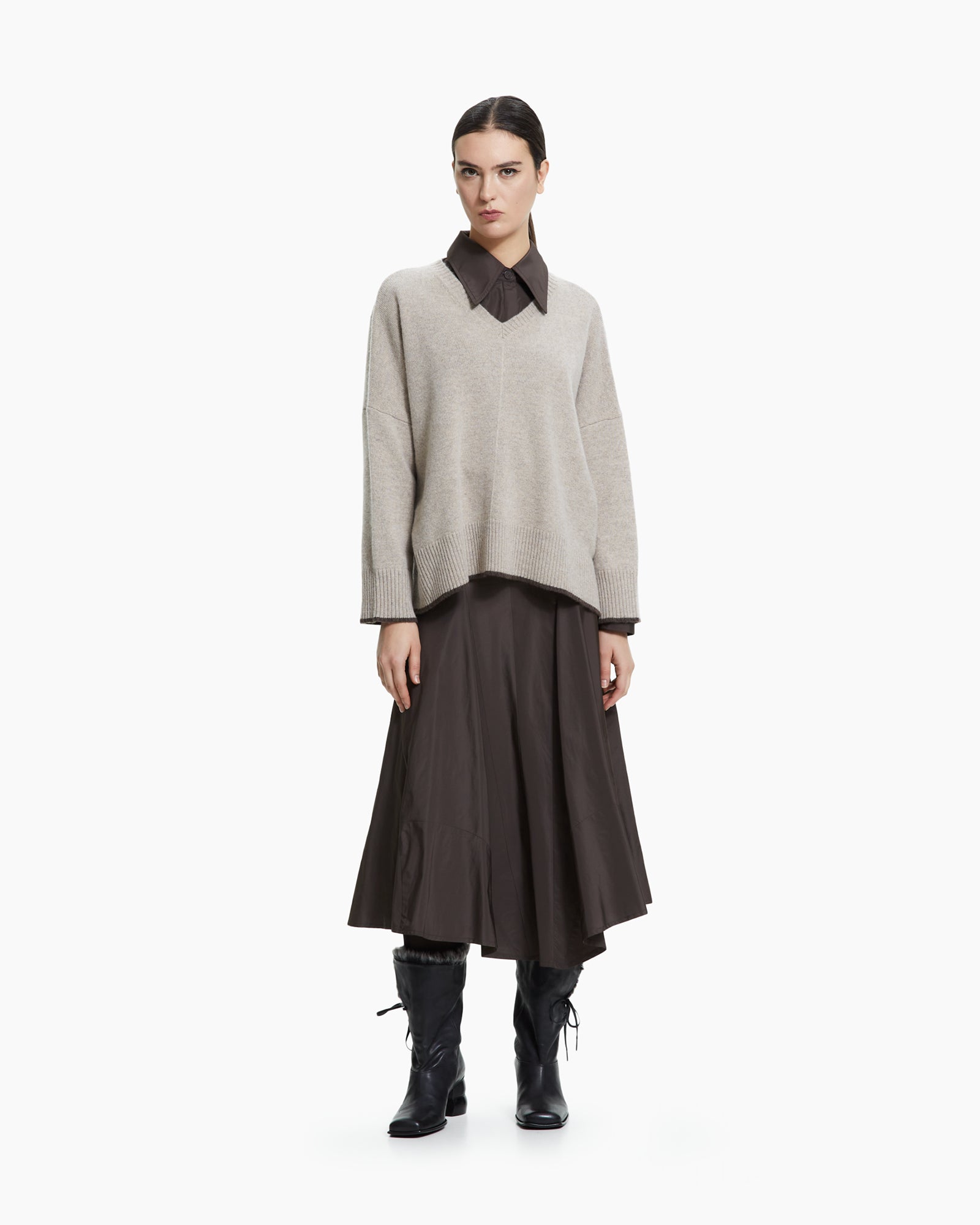 _MALLONI Maglia dalla linea fluida