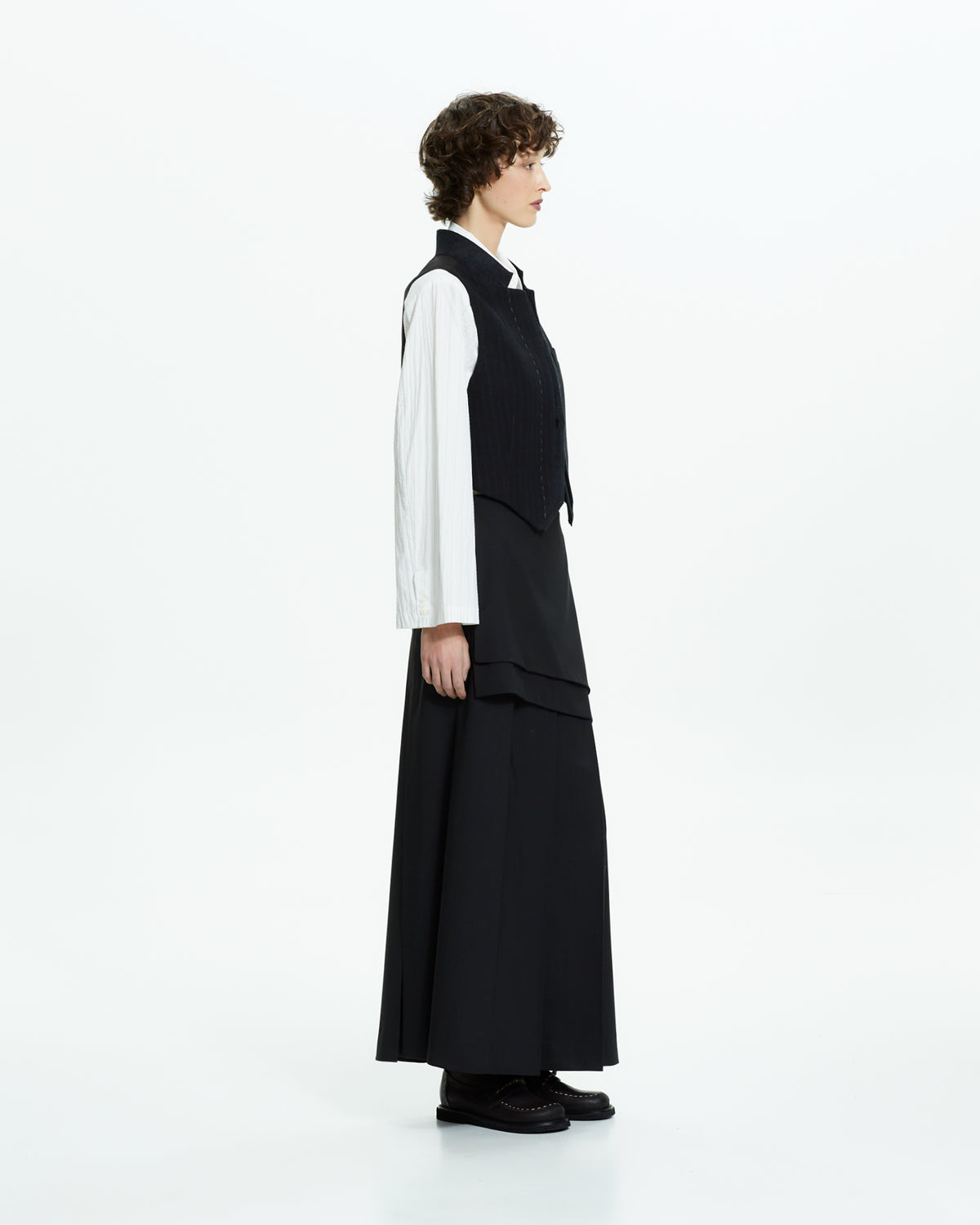 _MALLONI Gilet sartoriale NERO