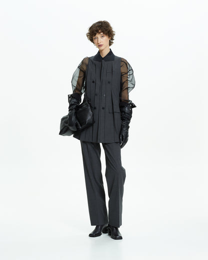 _MALLONI Gilet strutturato GRIGIO