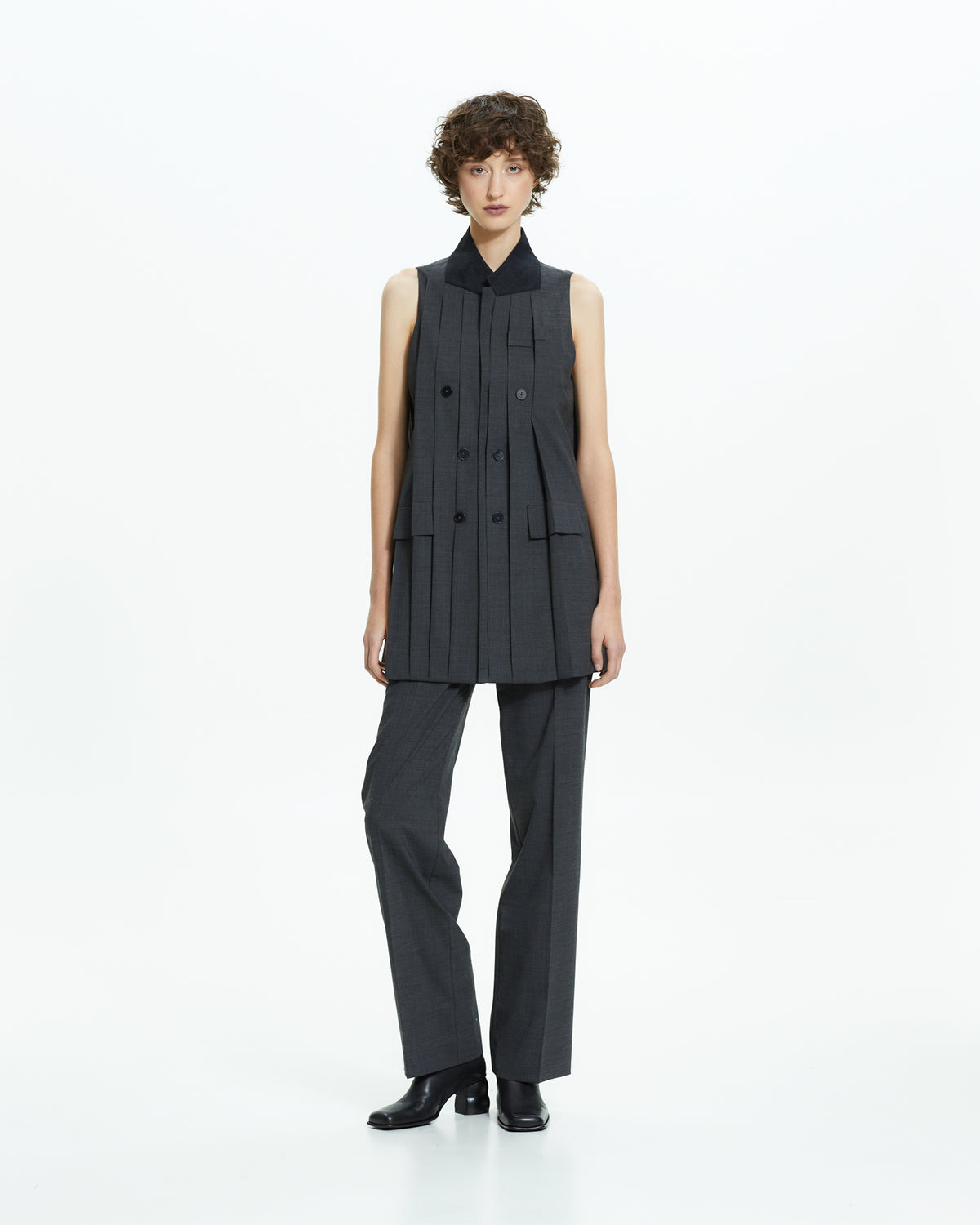 _MALLONI Gilet strutturato GRIGIO