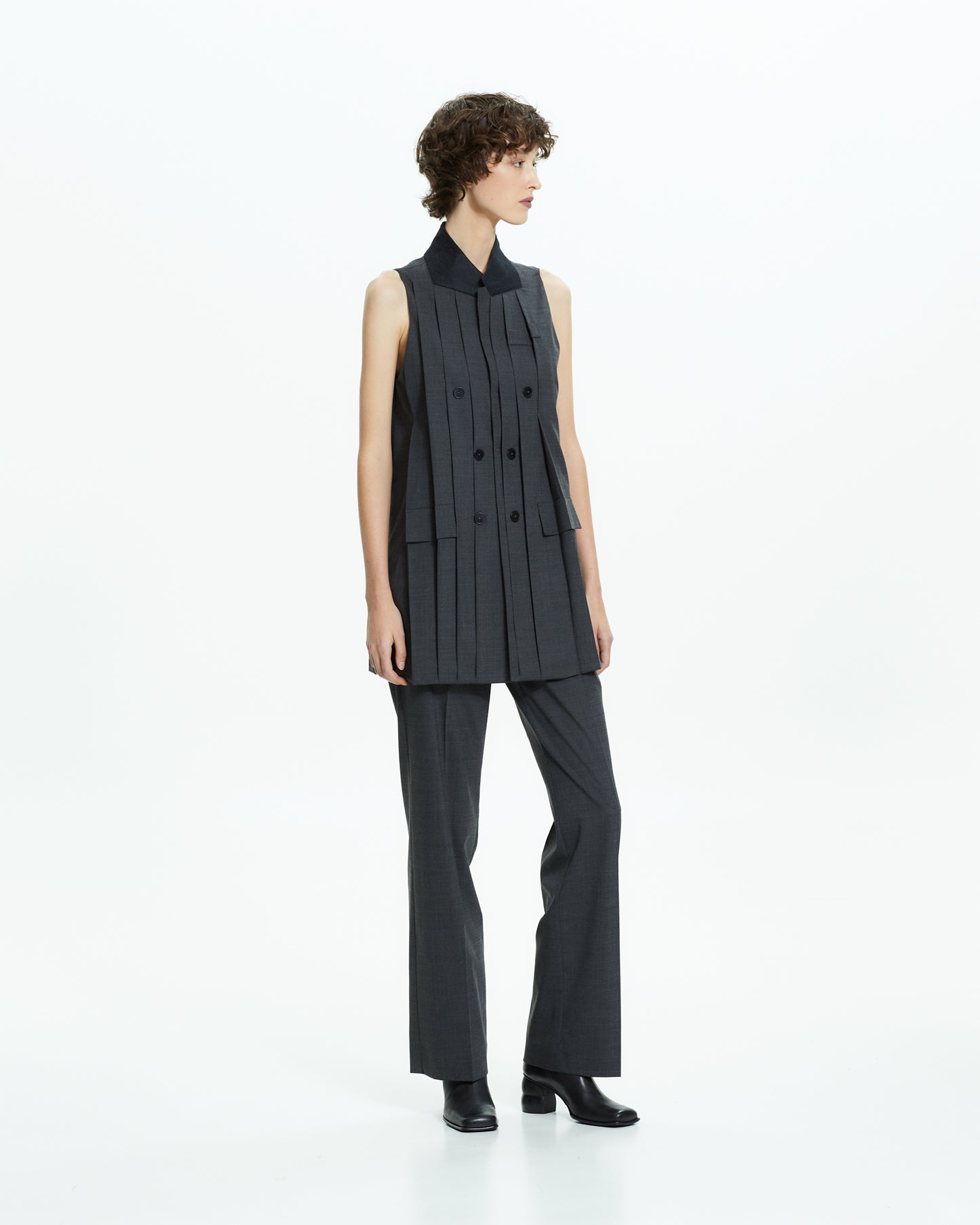 _MALLONI Gilet strutturato GRIGIO