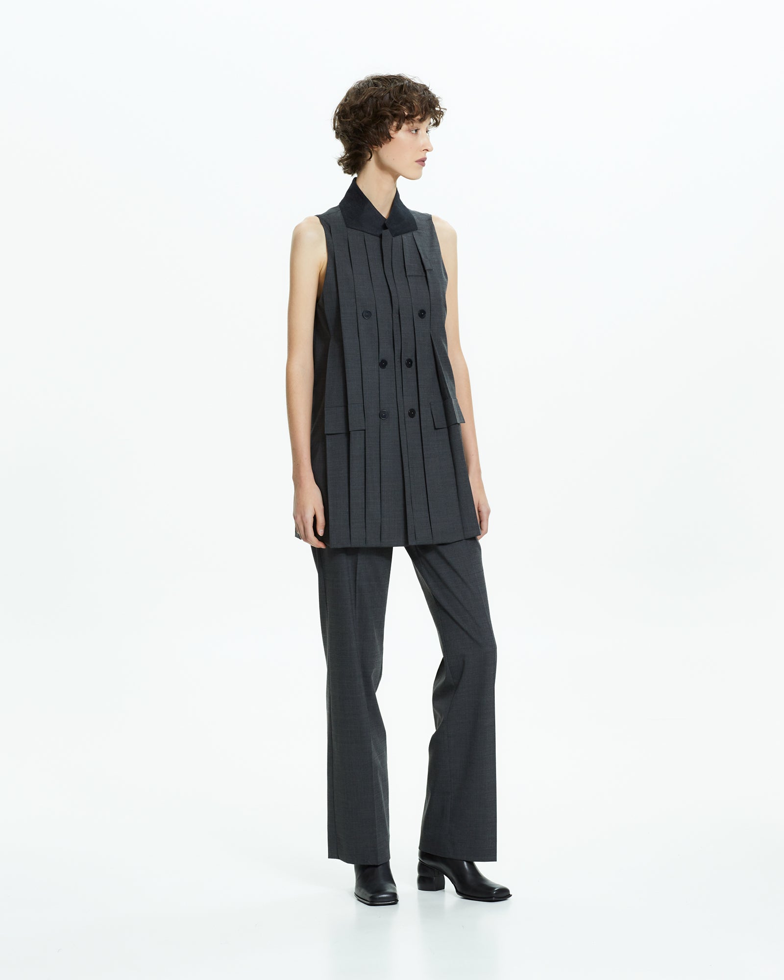 _MALLONI Gilet strutturato GRIGIO