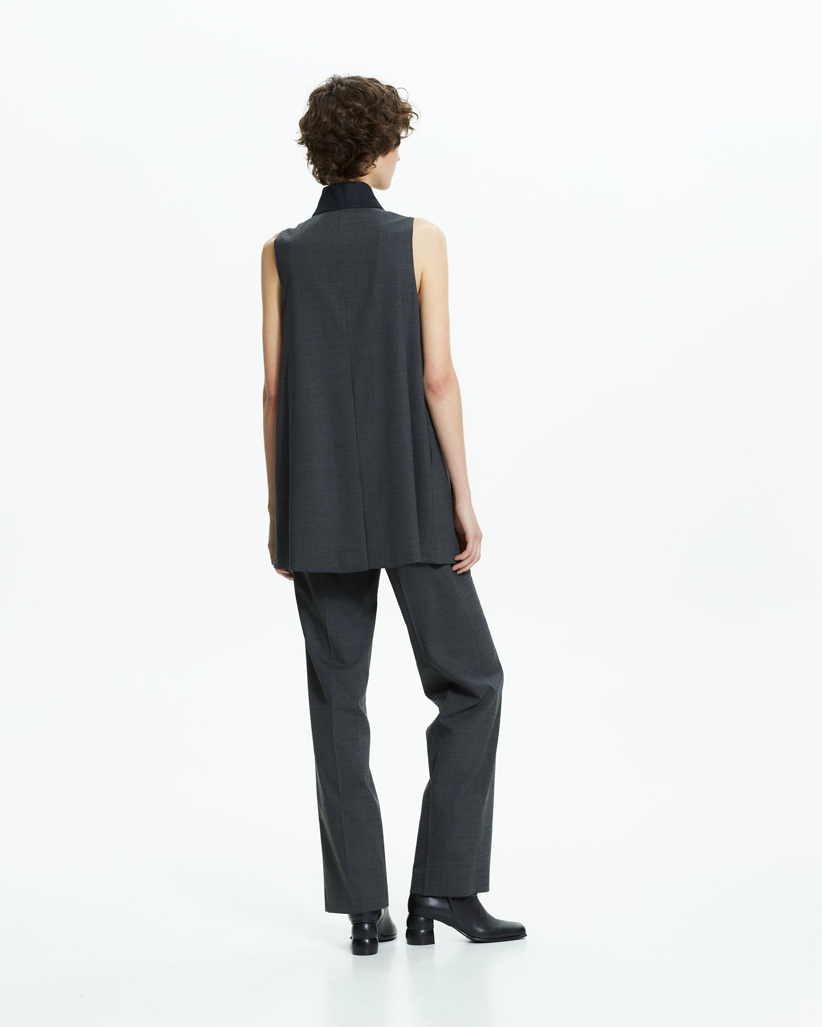 _MALLONI Gilet strutturato GRIGIO