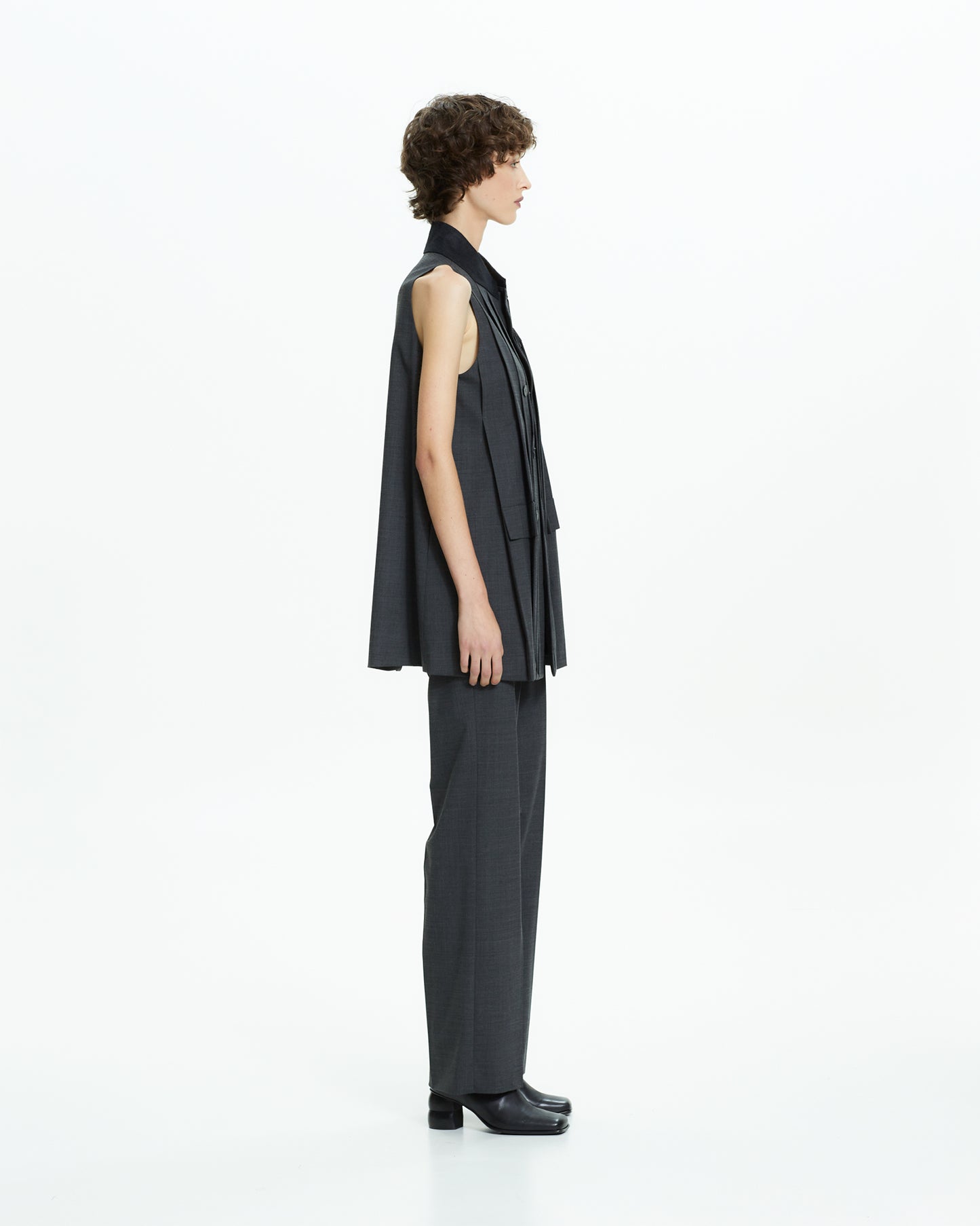 _MALLONI Gilet strutturato GRIGIO