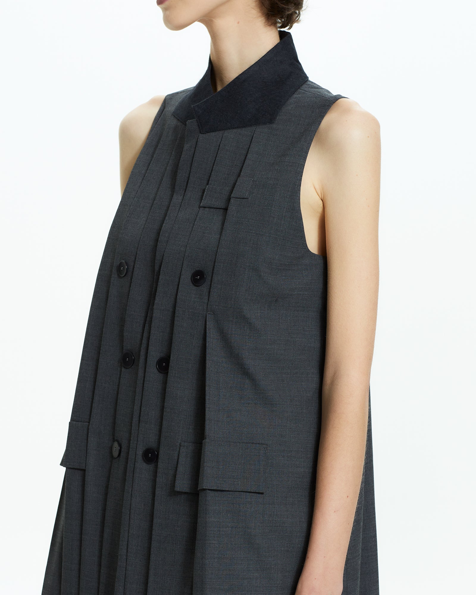 _MALLONI Gilet strutturato GRIGIO