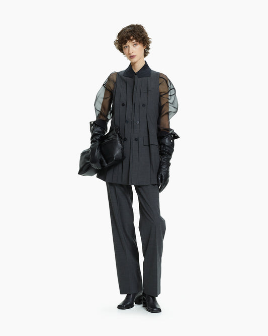 _MALLONI Gilet strutturato GRIGIO