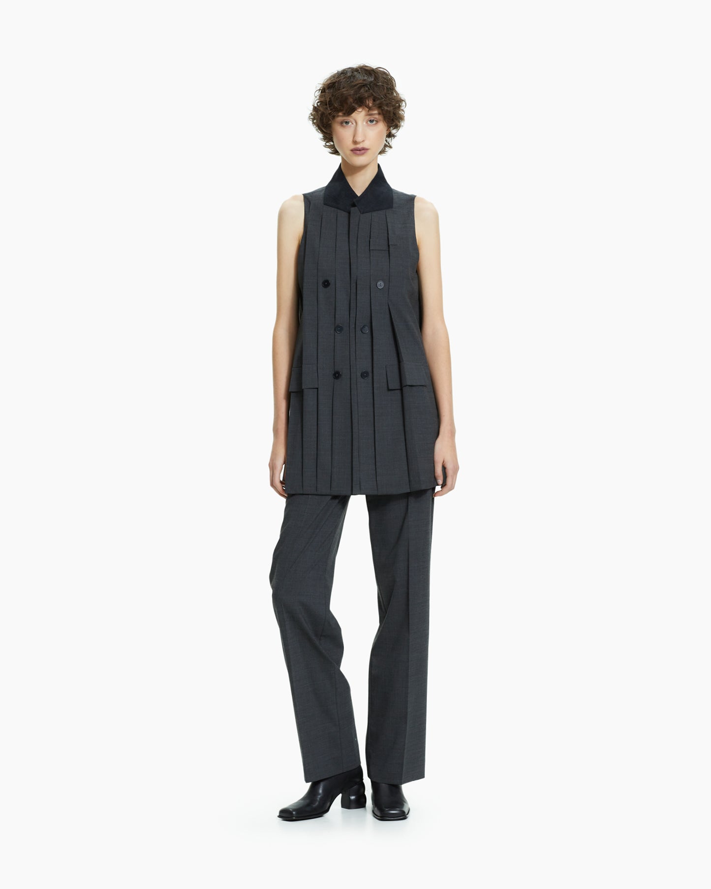_MALLONI Gilet strutturato GRIGIO
