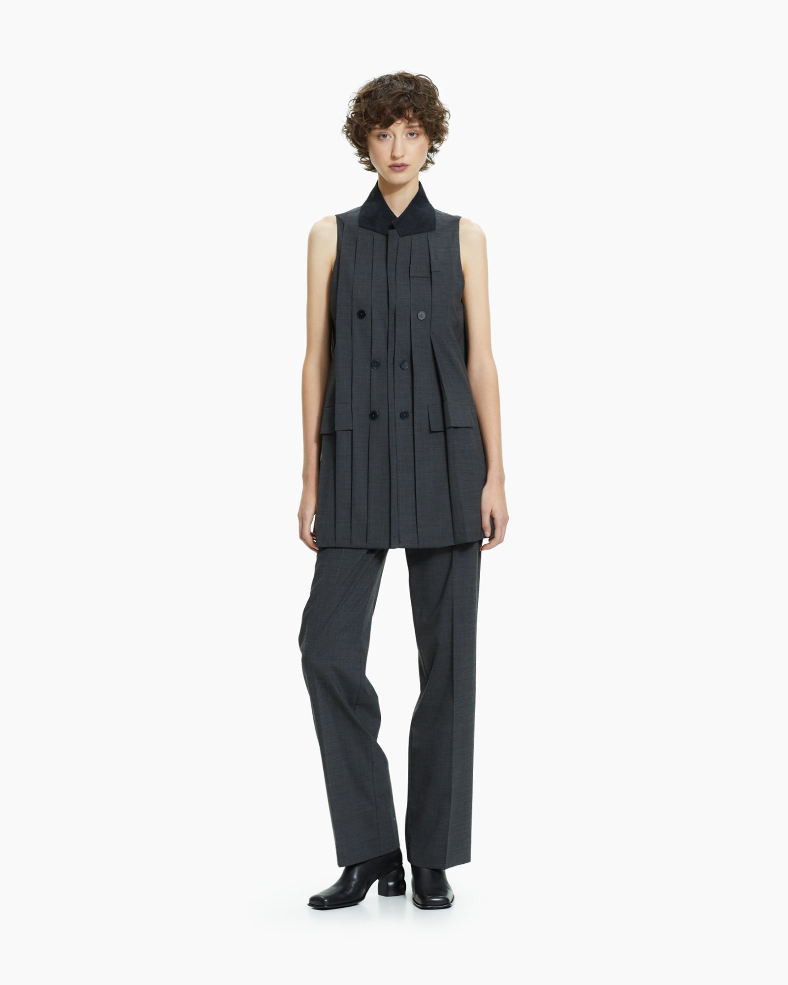 _MALLONI Gilet strutturato GRIGIO