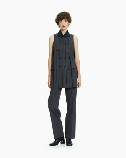 _MALLONI Gilet strutturato GRIGIO