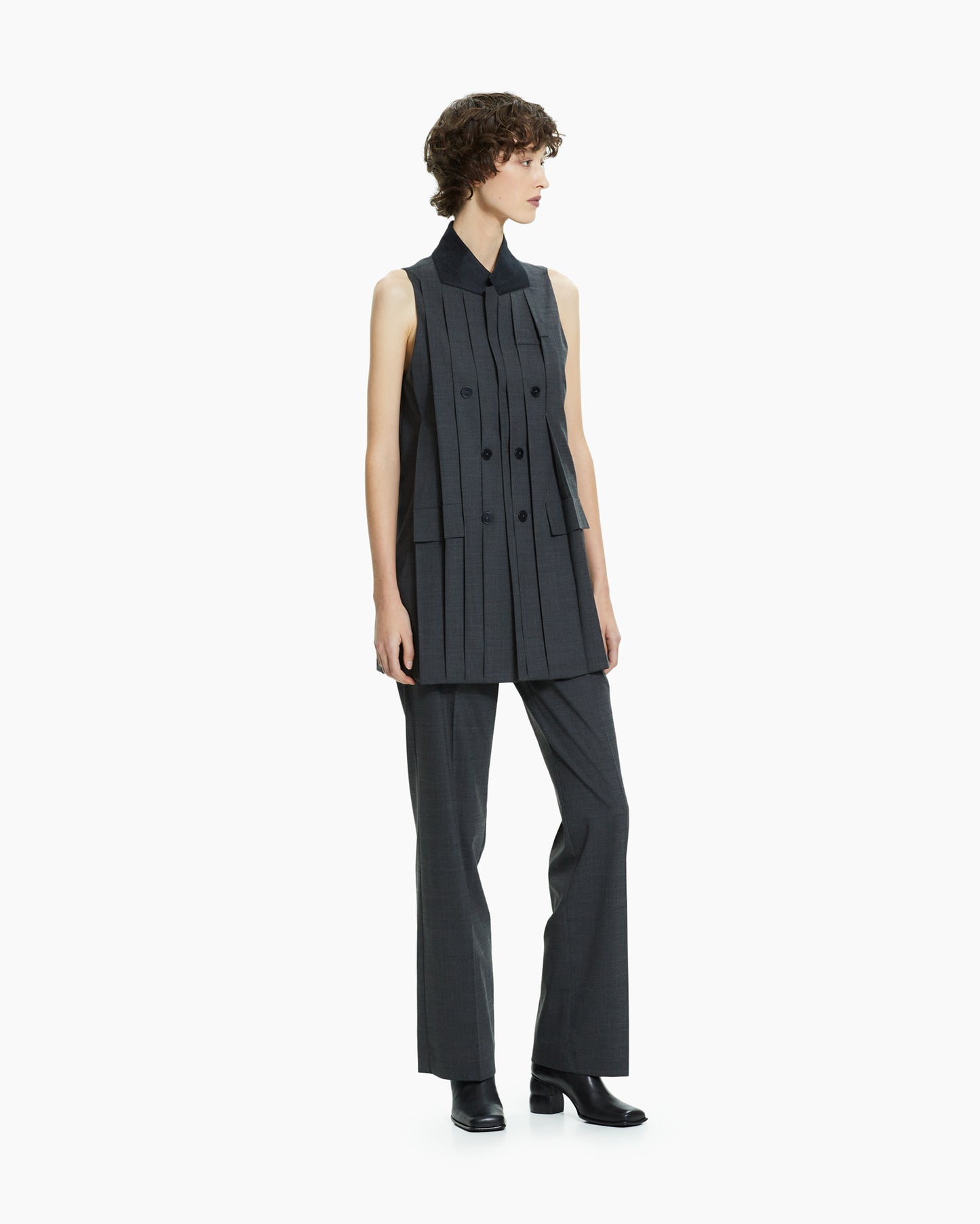 _MALLONI Gilet strutturato GRIGIO