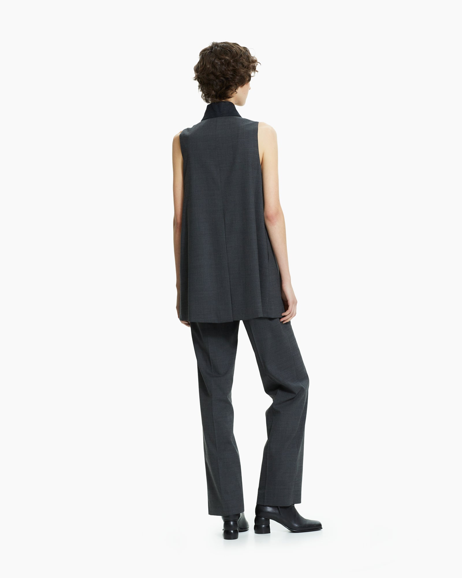 _MALLONI Gilet strutturato GRIGIO