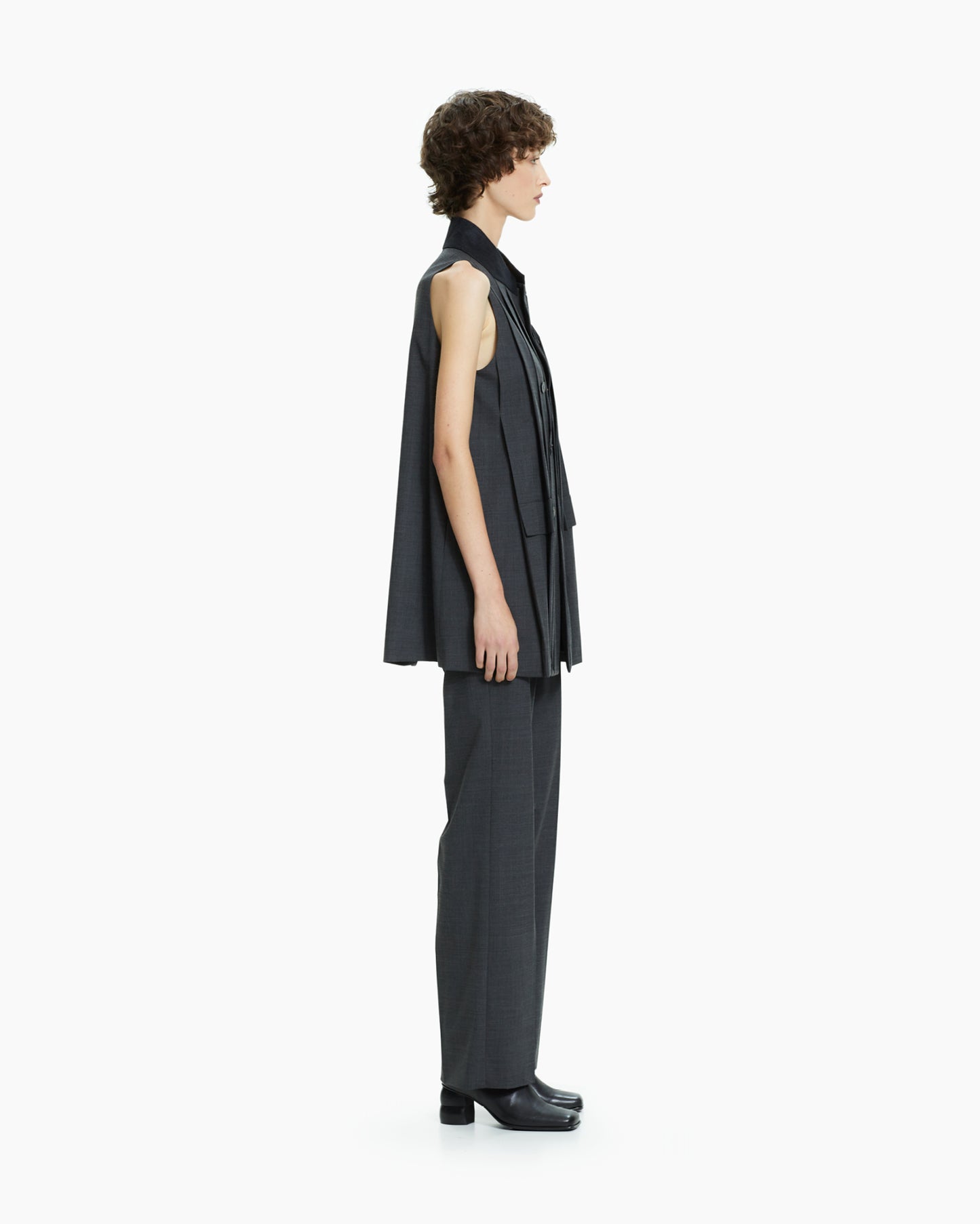 _MALLONI Gilet strutturato GRIGIO