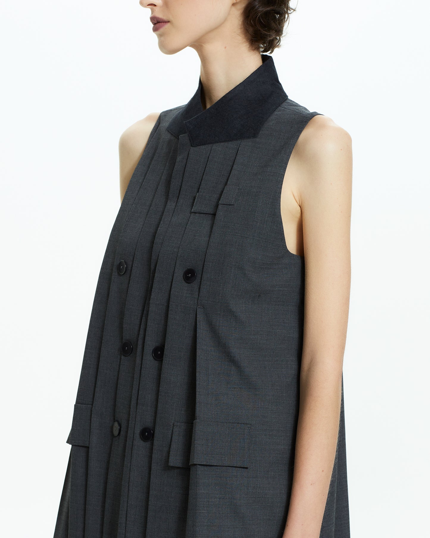 _MALLONI Gilet strutturato GRIGIO