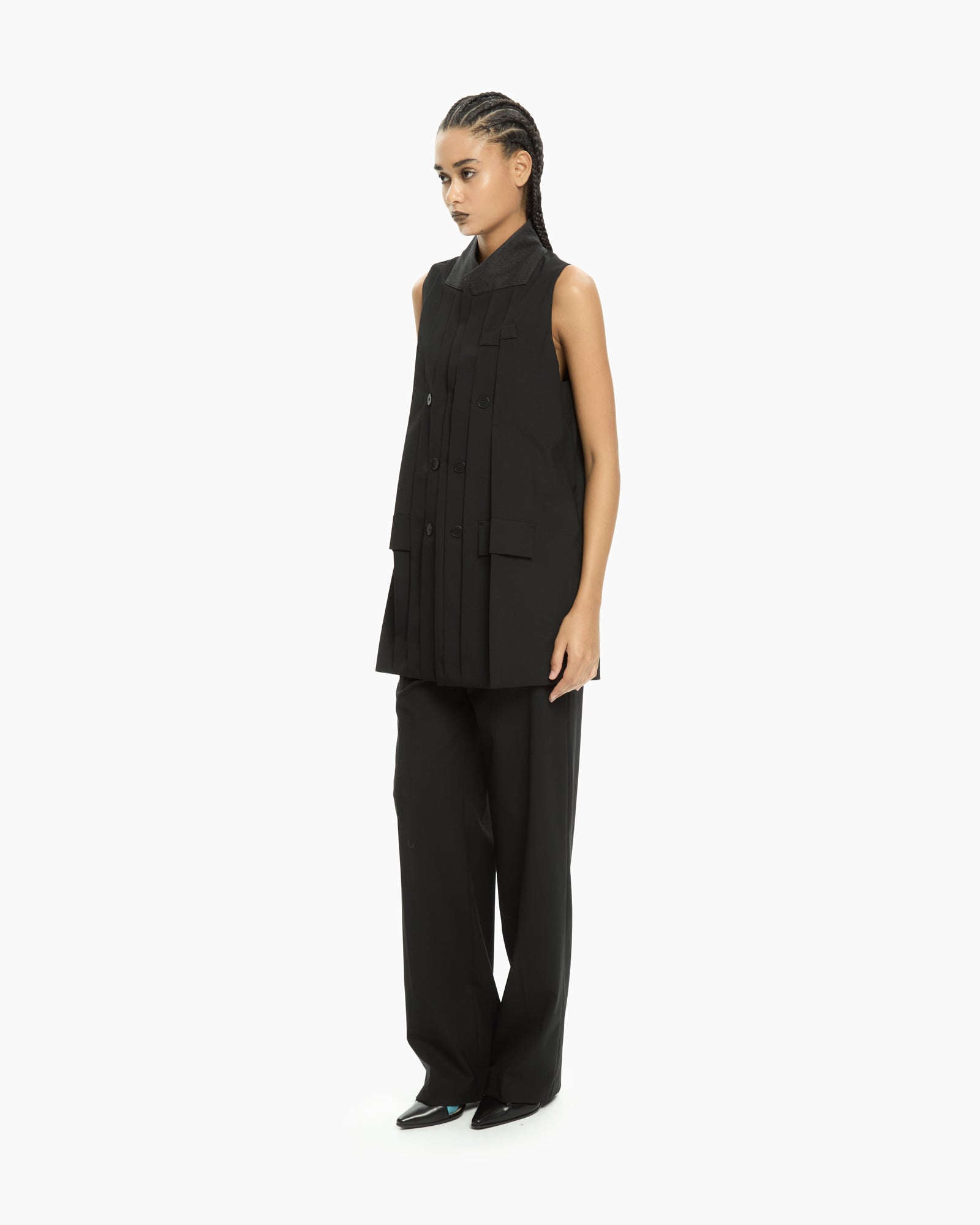 _MALLONI Gilet strutturato NERO