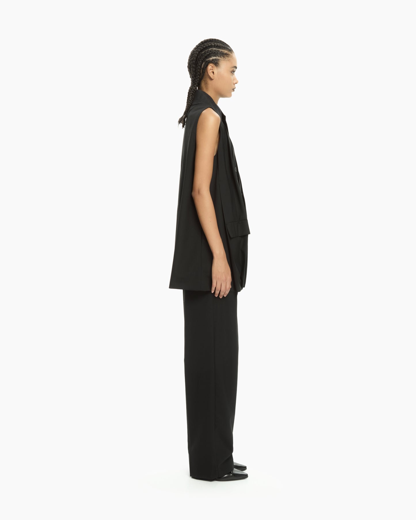 _MALLONI Gilet strutturato NERO